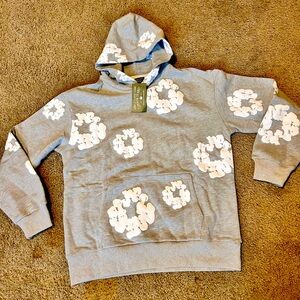 brand new denim tear hoodie